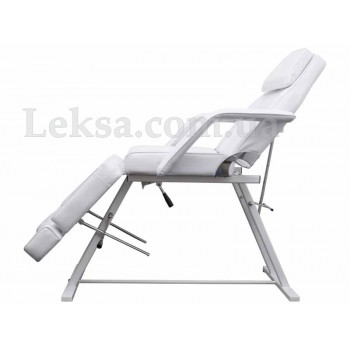 КРІСЛО КУШЕТКА КОСМЕТОЛОГІЧНА LS-240 WHITE