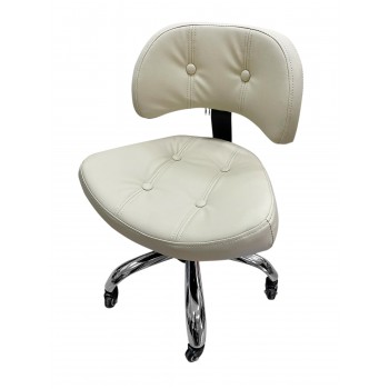 СТІЛЕЦЬ МАЙСТРА ЗІ СПИНКОЮ LS-780 L ПЕДИКЮРНИЙ