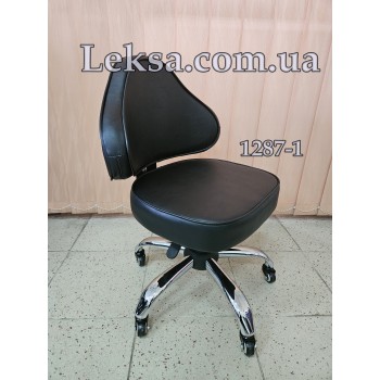 СТІЛЕЦЬ МАЙСТРА LS-1287-1 ПЕДИКЮРНИЙ зі спинкою