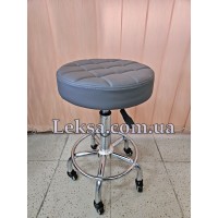 СТІЛЕЦЬ МАЙСТРА БЕЗ СПИНКИ  LS-836 GREY