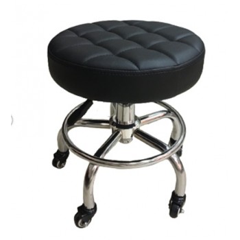 СТІЛЕЦЬ МАЙСТРА БЕЗ СПИНКИ  LS-836  Black