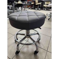 СТУЛЬЧИК МАСТЕРА БЕЗ СПИНКИ LS-836 L Grey низкий педикюрный СТУЛЬЧИК МАСТЕРА БЕЗ СПИНКИ LS-836 L Grey низкий педикюрный