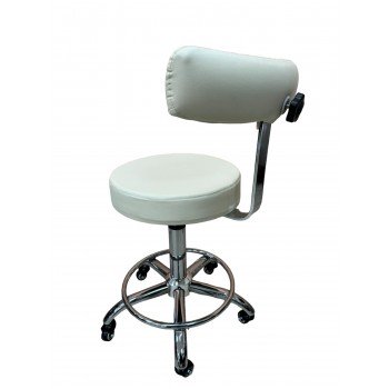 СТУЛЬЧИК МАСТЕРА СО СПИНКОЙ DS-409 CREAM СТУЛЬЧИК МАСТЕРА СО СПИНКОЙ DS-409 CREAM