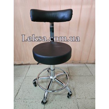 СТУЛЬЧИК МАСТЕРА СО СПИНКОЙ DS-409 BLACK СТУЛЬЧИК МАСТЕРА СО СПИНКОЙ DS-409 BLACK