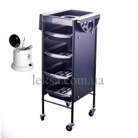 ВІЗОК ПЕРУКАРСЬКИЙ LS-3079H + стерилізатор