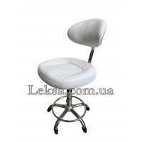 СТУЛЬЧИК МАСТЕРА СО СПИНКОЙ LS-1178-1 WHITE СТУЛЬЧИК МАСТЕРА СО СПИНКОЙ LS-1178-1 WHITE