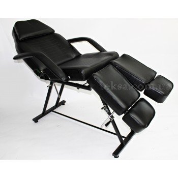КРЕСЛО КУШЕТКА ПЕДИКЮРНОЕ LS-240 BLACK + стульчик мастера педикюра 780 КРЕСЛО КУШЕТКА ПЕДИКЮРНОЕ LS-240 BLACK + стульчик мастера педикюра 780