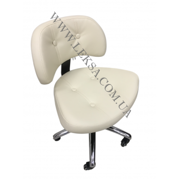 СТІЛЕЦЬ МАЙСТРА ЗІ СПИНКОЮ LS-780 L ПЕДИКЮРНИЙ