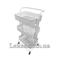 КОСМЕТОЛОГІЧНИЙ ВІЗОК MZT-095 White КОСМЕТОЛОГІЧНИЙ ВІЗОК MZT-095 White