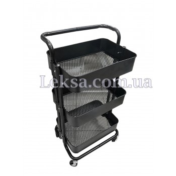 КОСМЕТОЛОГІЧНИЙ ВІЗОК MZT-095 Black