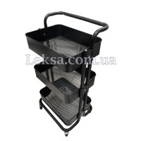 КОСМЕТОЛОГІЧНИЙ ВІЗОК MZT-095 Black