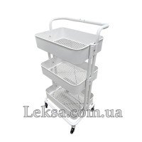 КОСМЕТОЛОГИЧЕСКАЯ ТЕЛЕЖКА MZT-095 White КОСМЕТОЛОГИЧЕСКАЯ ТЕЛЕЖКА MZT-095 White