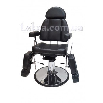 КРЕСЛО ПЕДИКЮРНОЕ ГИДРАВЛИЧЕСКОЕ LS-227B-2 BLACK